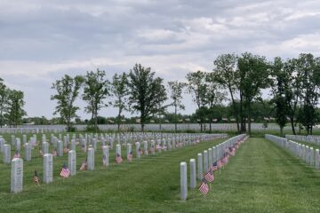Memorial Day at Abraham Lincoln National Cemetery